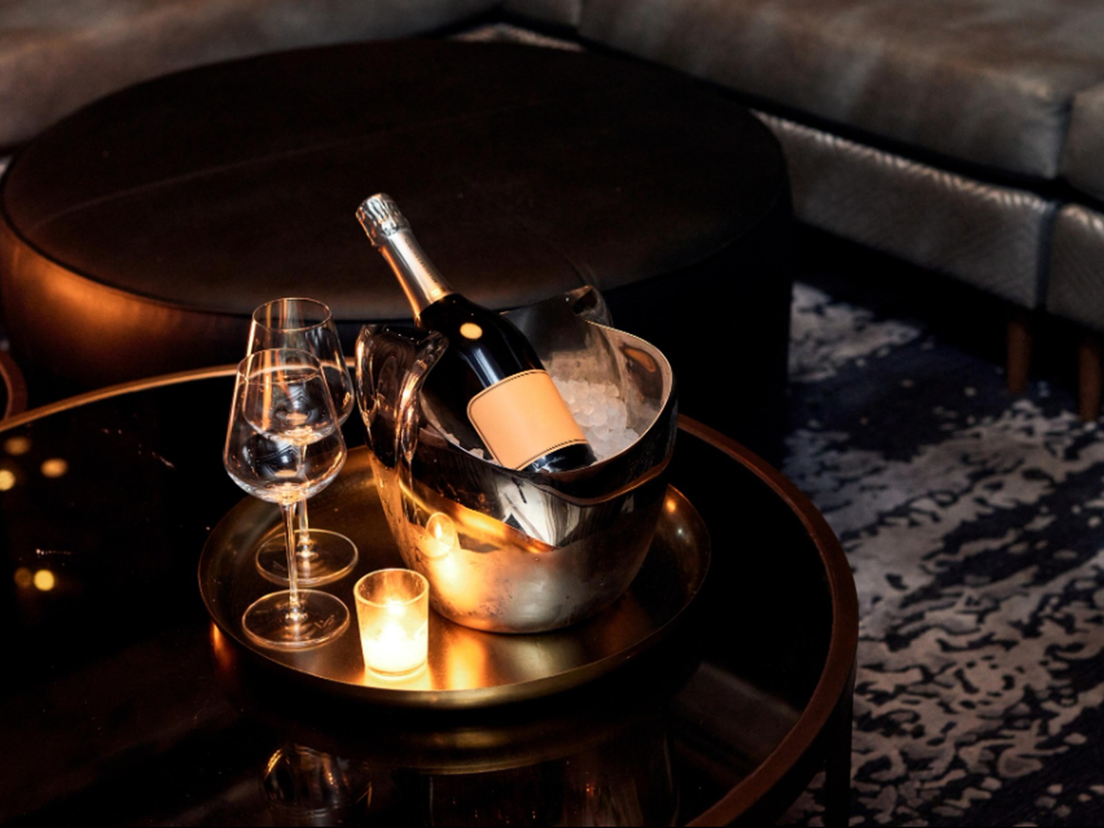 Luxury lounge interior